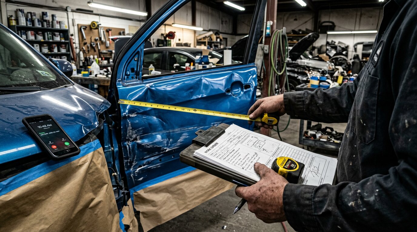 Auto Body Shop Answering Service: Convert More Estimates Into Booked Repairs
